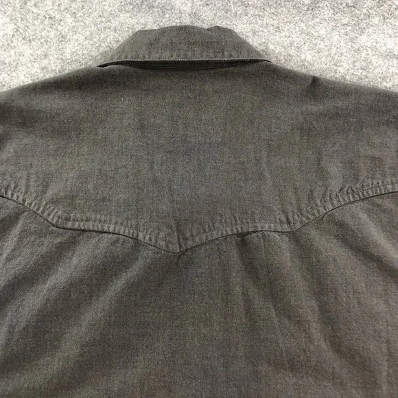 Howler Bros Heed The Call Mens Shirt L Grey Cotton Short Sleeve - Picture 14 of 16